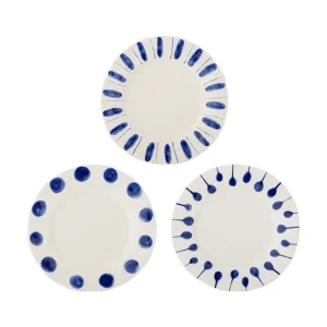 Kup online Bloomingville zestaw talerzy płaskich Linora 28 cm 3-packkolor biały 82072670
