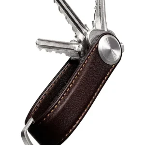 Kup teraz Orbitkey etui na klucze skórzane Pro Leather 9,3 x 3,5 cmkolor czerwony KPR1.MHG.101