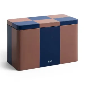 Najlepsza cena HAY pojemnik z pokrywką Tin Container M/20 x 10 x 12,5 cmkolor multicolor