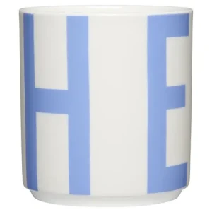 Design Letters kubek Vintage ABC 250 mlkolor niebieski Hit sprzedaży