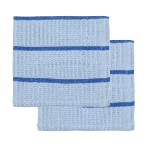 Zamów teraz House Doctor zestaw ściereczek kuchennych HDRena 30 x 30 cm 2-packkolor niebieski 900001298