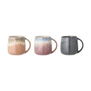 Kup teraz Bloomingville zestaw kubków Cloe 380 ml 3-packkolor multicolor