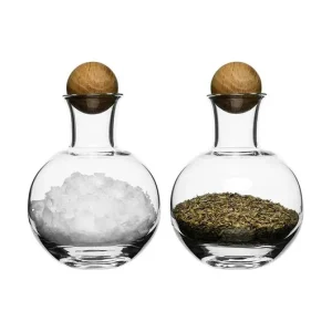 Taniej Sagaform butelka szklana Nature 2-pack