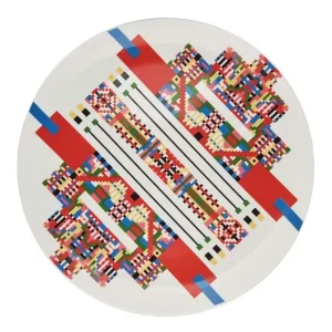 Alessi talerz deserowy Holyhedrics 30 cmkolor multicolor Zamów teraz