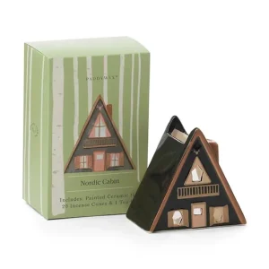 Zamów teraz Paddywax domek ceramiczny na kadzidełka Nordic Cabinkolor multicolor