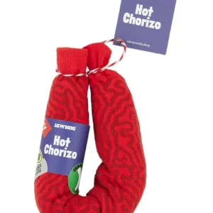 Ostatnie sztuki Eat My Socks skarpetki Hot Chorizokolor czerwony