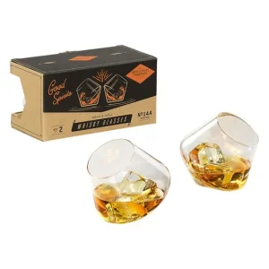 Bezpieczna płatność Gentlemen's Hardware zestaw szklanek Whisky (2-pack)