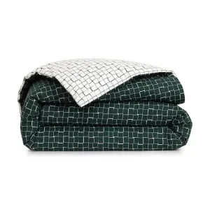 Dodaj do koszyka Lacoste poszwa na kołdrę bawełniana L BLOCK Vert 140 x 200 cmkolor zielony