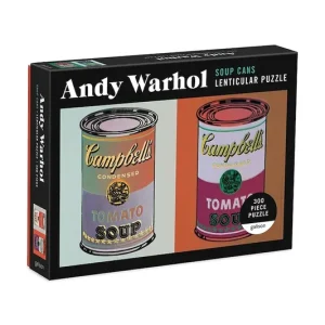 Cena promocyjna Galison puzzle Andy Warhol Soup Cans 300 elementów