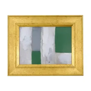 Zniżka House Doctor dekoracja ścienna w ramie HDEmerald 30 x 24 cmkolor żółty