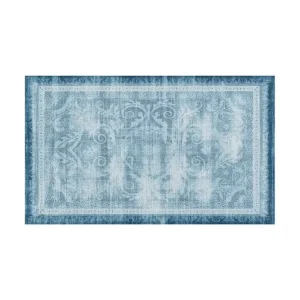 Ostatnie sztuki Artsy Doormats wycieraczka Faded Blue Persian Stylekolor multicolor