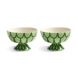 &k amsterdam zestaw misek sirene green 250 ml 2-packkolor zielony 2193-04 Łatwy zwrot