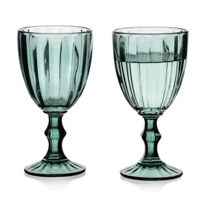 Oferta limitowana Affek Design zestaw kieliszków Elise 320 ml 4-packkolor zielony