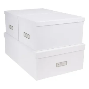 Bigso Box of Sweden zestaw pudełek do przechowywania Inge (3-pack) Promocja