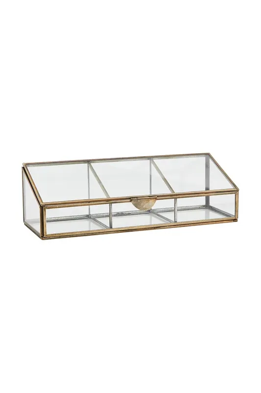 Madam Stoltz szkatułka 30 x 10 x 9 cmkolor transparentny Oferta