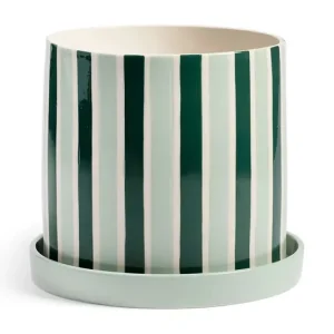 &k amsterdam doniczka clash stripe 16.5 x 18 cmkolor multicolor Bezpieczna płatność