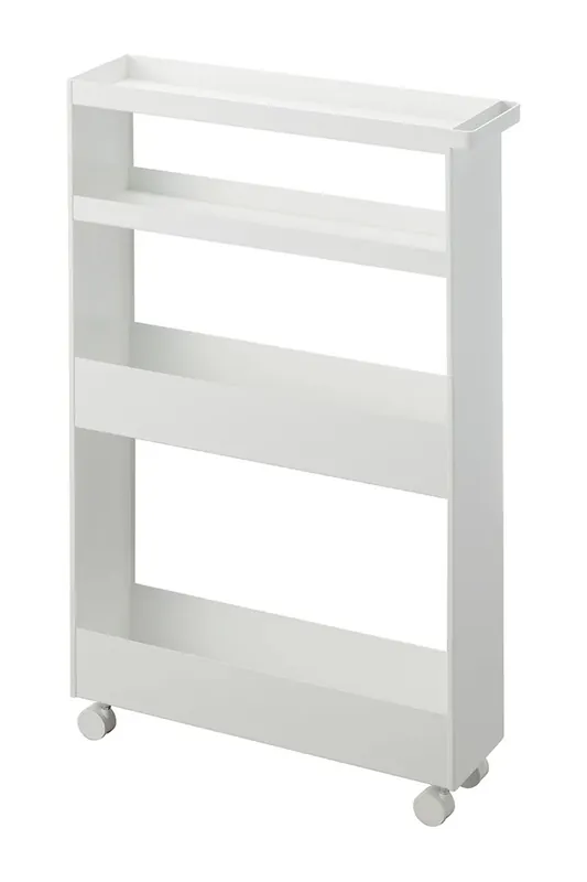 Oferta czasowa Yamazaki regał na kółkach Tower Slim 13 x 48 x 80.5 cmkolor biały