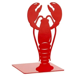 Balvi podpórka do książek Lobster 16 x 10 x 10 cmkolor czerwony Do wyczerpania zapasów