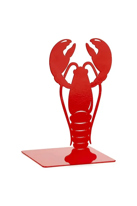 Balvi podpórka do książek Lobster 16 x 10 x 10 cmkolor czerwony Do wyczerpania zapasów
