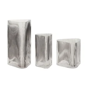 Ostatnia szansa Hübsch zestaw wazonów dekoracyjnych Elements 3-pack
