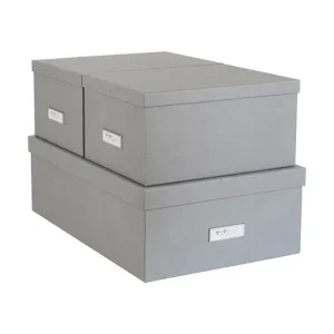 Bigso Box of Sweden zestaw pudełek do przechowywania Inge (3-pack) Szybka dostawa