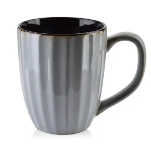 Kubek ceramiczny przypalany szary 400 ml Evie Grey Zamów dziś