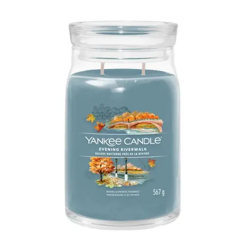 Yankee Candle Evening Riverwalk Dwa knoty Duża 567 gr Zniżka