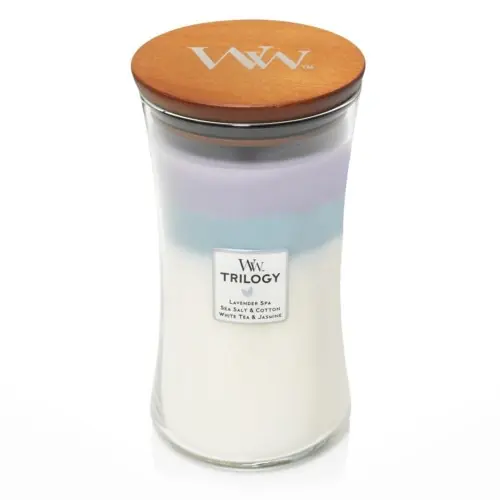 Do wyczerpania zapasów WoodWick Calming Retreat WW Trilogy Świeca Duża