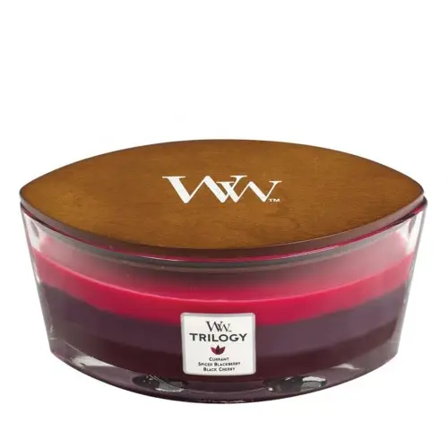 WoodWick Sun Ripened Berries WW Trilogy Świeca Elipsa Zamów dziś