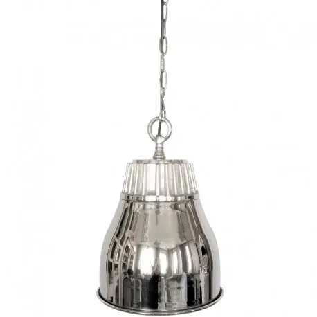 Lampa nad wyspę kuchenną w kolorze srebrnym w stylu New York Ograniczona ilość